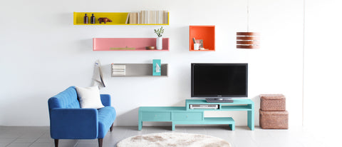 パステルカラー家具 aino