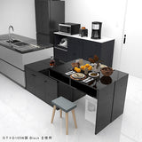 作業台 キッチン 完成品 日本製 メラミン