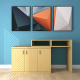 デスク テーブル 伸縮テレビ台 | T+D 90W扉