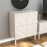 キャビネット 大理石柄 マーブル