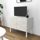 テレビ台 80cm ミニ 大理石柄 マーブル