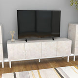 テレビボード 160cm 大理石柄 マーブル