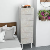 スリムチェスト 大理石柄 マーブル