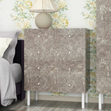 ローチェスト 引き出し 大理石柄 グレー