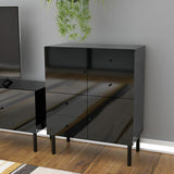 キャビネット ブラック