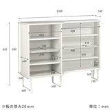 テレビボード ハイタイプ リビングボード