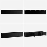 ウォールシェルフ 扉付き | WallBox7-DX B-1500 black