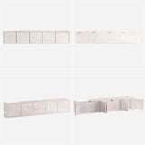 ウォールシェルフ 扉付き | WallBox7-DX B-1500 marble