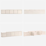 ウォールシェルフ 扉付き | WallBox7-DX B-1500 whitewood