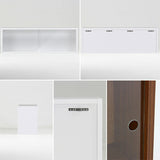 ウォールシェルフ 長方形 | WallBox7 B-900 Glass 木目