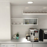 ウォールシェルフ 長方形 | WallBox7 B-1200 Glass 木目