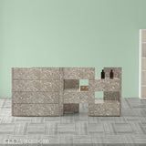 チェストラック 収納棚 ワイド 鏡面仕上げ