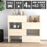 タンスラック 間仕切り 伸縮 サイドチェスト