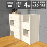 ローチェスト ホワイト 完成品 リビング収納