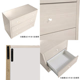 ローチェスト サイドボード ラック 白