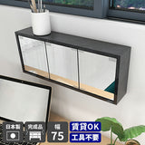 ウォールシェルフ ミラーキャビネット 鏡扉 | WallBox7-DXミラー E-M BP