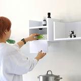 ウォールシェルフ 配線ボックス ペーパーボックス