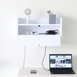 ウォールシェルフ ケーブルボックス ティッシュボックス