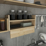 ウォールシェルフ ケーブルボックス ティッシュボックス