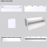 壁掛けシェルフ ペーパーボックス ケーブルボックス