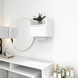 壁掛けシェルフ コード収納 ペーパーボックス