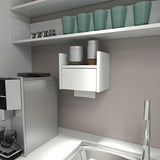 壁掛けシェルフ コード収納 ペーパーボックス