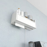 ウォールシェルフ 配線コード収納 ティッシュボックス