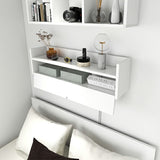 ウォールシェルフ ペーパーボックス ケーブル収納