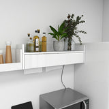 ウォールシェルフ ペーパーボックス ケーブル収納