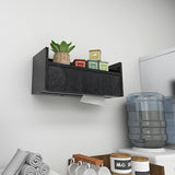 壁掛けシェルフ ケーブルボックス ペーパーボックス