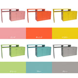 リビングボード 作業台 デスク | T+D 105W扉 aino