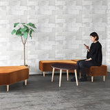 ローテーブル 楕円形 木製