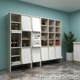 本棚 フラップ扉 扉付き収納 ブックシェルフ