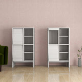 タオル収納 キャビネット 収納棚 本棚