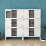 収納棚 キャビネット フラップ扉 扉付き収納 本棚