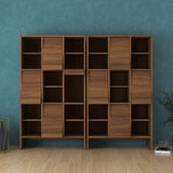 本棚 フラップ扉 A4書類収納 ラック