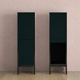 本棚 フラップ扉 収納家具 ブックシェルフ