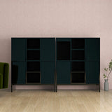 サイドボード マガジンラック キャビネット