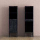 食器棚 キッチン収納 収納棚 ブックシェルフ 扉付き収納