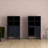 本棚 フラップ扉 A4収納 収納家具