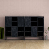 収納棚 フラップ扉 マガジンラック