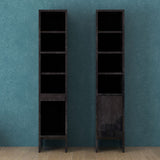 タオル収納 洗面所収納 扉付き収納