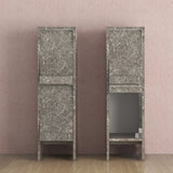 本棚 フラップ扉 書類収納 ブックシェルフ