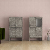 食器棚 キッチン収納 収納棚 フラップ扉 ブックシェルフ