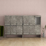 収納棚 リビング収納 フラップ扉 ラック