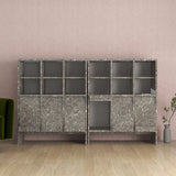 本棚 フラップ扉 ブックシェルフ 棚