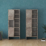 収納棚 リビング収納 収納家具 扉付き収納 ラック