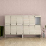 収納棚 リビング収納 マルチ収納 フラップ扉