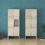 サイドボード キャビネット 収納 A4書類収納