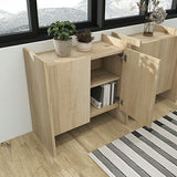 扉付き収納棚 本棚